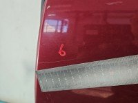Drzwi tył lewe Seat Toledo II Leon I sedan 4d bordowy
