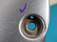 Osłona ZAŚLEPKA PLASTIK Honda VFR 800 98-01