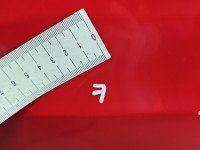 Drzwi tył prawe Chevrolet Aveo T250 sedan 4d czerwony