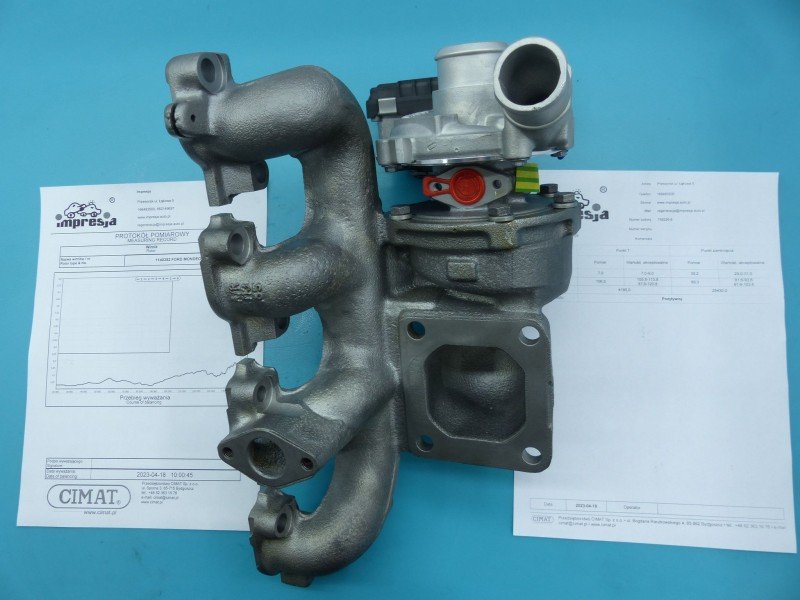 Turbosprężarka Regenerowana Ford Mondeo Mk3 758226-8 2.2 tdci