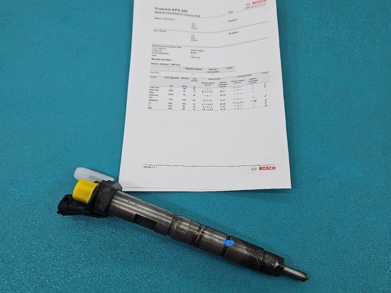 TESTOWANY Wtryskiwacz Toyota Yaris III 0445116054 1.4 D4D (1NDTV)