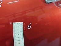 Drzwi tył lewe Dacia Sandero I 08-12 HB 5d bordowy TEB76