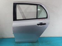 Drzwi tył lewe Toyota Yaris II HB 5d srebrny 1E7