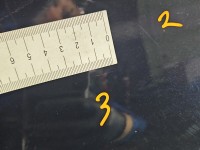 Drzwi tył prawe Bmw f10 f11 sedan 4d A89 Imperialblau Brillanteffekt Metallic