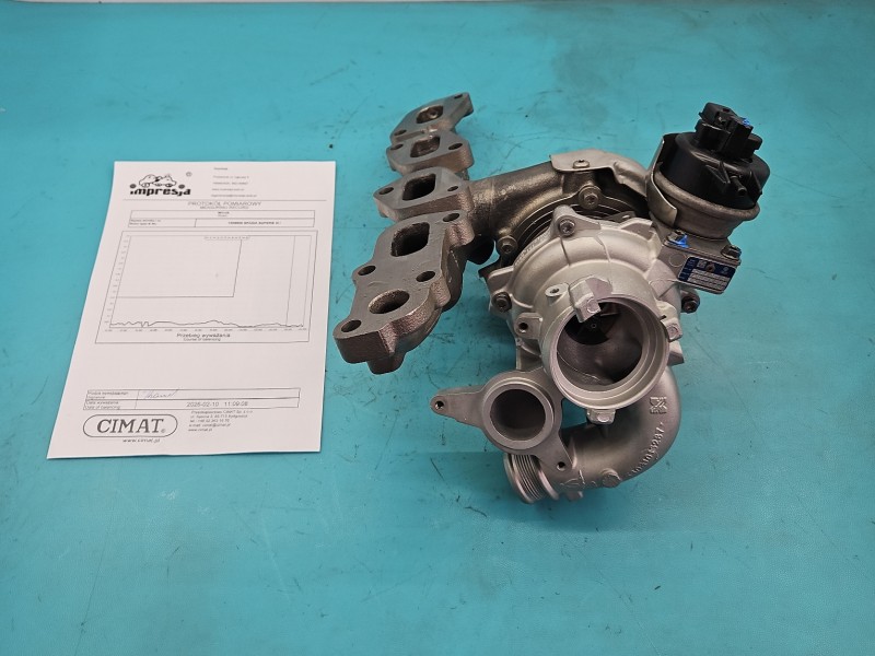 Turbosprężarka Regenerowana Skoda Superb III BV43D-9700543, 04L253056MV200, TA5028261400498 2.0 tdi 190KM