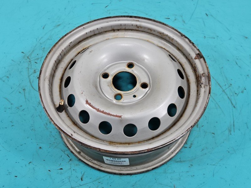 Felga stalowa 14" Renault Clio III Szerokość felgi: 5.5", Rozstaw śrub: 4x100, RENAULT, et 36 4x1005.5,5 j Felga stalowa 14" Renault Clio III Szerokość felgi: 5.5", Rozstaw śrub: 4x100, RENAULT, et 36 4x1005.5,5 j