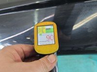 Błotnik przód lewy AUDI A6 C7 czarny lz9y