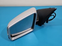 Lusterko lewe pin MERCEDES W176 HB 5d kolor POLAR SILVER - METALLIC PAINT (761U) europa