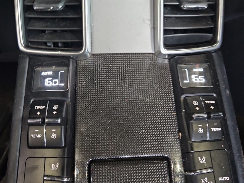 Konsola panel nawiewu Porsche Panamera I 970 97065350350