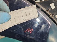 Błotnik przód prawy Audi A2 granatowy LY5K