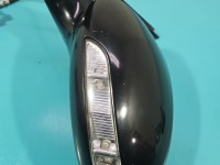 Lusterko lewe Mercedes W221 El, składane, urwana śruba 9+8pin CZARNY C197 europa