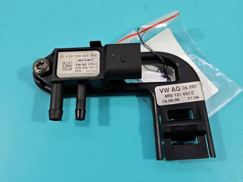 Czujnik ciśnienia spalin Seat Ibiza IV 6J 0281006083, 059906051C, 6R0131552E