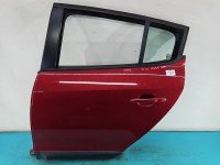 Drzwi tył lewe Renault Megane III HB 5d bordowy TENNJ