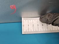 DRZWI PRZÓD PRAWE PASAŻERA Mercedes CLS II C218 W218 218 4d srebrny 775