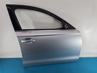 DRZWI PRZÓD PRAWE PASAŻERA AUDI A6 C7 4d srebrny, LX7W