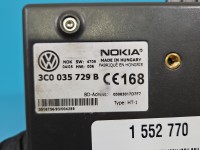 Sterownik moduł Volkswagen, Europejska, Bluetooth. Uszkodzone mocowanie Vw Passat B6 3C0035729B