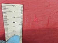 DRZWI PRZÓD LEWE KIEROWCY Mitsubishi L200 5d czerwony