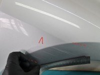 Błotnik przód prawy Renault Laguna III srebrny TED69 - GREY