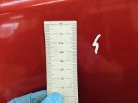 Drzwi przód lewe Renault Laguna II 5d bordowy