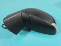 Lusterko lewe Renault Scenic III czarny, malowana, elektryczny, Europejska, Kod lakieru: TEGNE, Regulowane i składane...