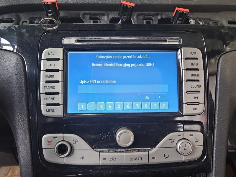 Radio fabryczne Ford S-max I MK1 8S7T18K931BD radioodtwarzacz