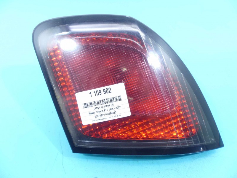 Lampa tył prawa klapy Nissan Primera P11 HB EUROPA 265509F620, 89020319