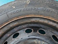 Koło zapasowe 13" dojazdowe dojazdówka Fiat Panda II Rozstaw śrub: 4x98, Dębica, 155 mm, Profil opony: 80, 4X98 / DĘBICA...