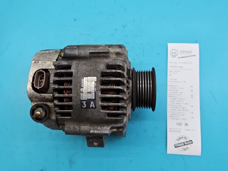 TEST Alternator Toyota Avensis I T22 27060-28060 2.0 VVTi