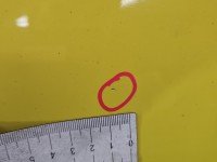 Drzwi tył prawe Renault Clio IV 12-20 HB 5d żółty OVENW