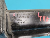 Wzmocnienie zderzaka tył BMW X6 E71 tylne