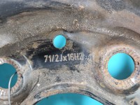 Koło zapasowe 16" dojazdowe dojazdówka Mercedes W211 Rozstaw śrub: 5x112, Marka: Kumho, MER1526313, ET 42 KUMHO 215/55 R16 7.5J