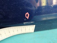 Drzwi przód lewe Vw Golf plus 5d granatowy LD5Q
