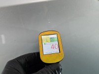 Drzwi tył lewe Opel Astra V K HB 5d srebrny Z176