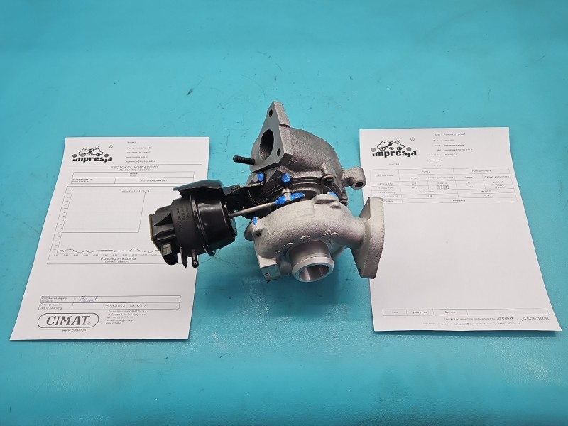 Turbosprężarka Regenerowana AUDI A4 B8 BV43B-0133, 03L1457024 V255, KE50137820 00719 2.0 TDI (CAGA) 143KM