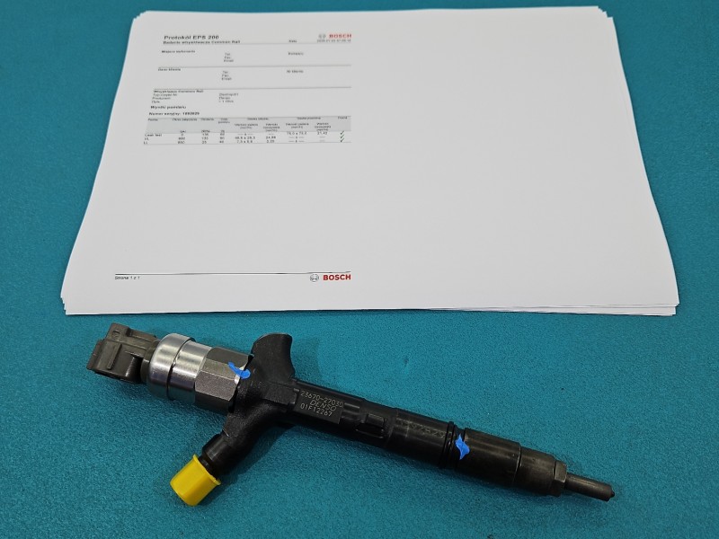TESTOWANY Wtryskiwacz 23670-27030 Toyota Rav4 II 00- 2.0 D4D 1CDFTV 116KM