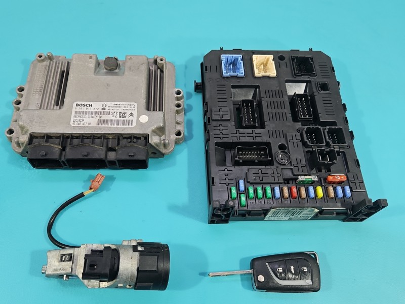 Komputer Sterownik silnika Citroen Berlingo II 1.6 hdi 0281013872
