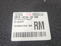 Wykładzina bagażnika podłoga Toyota Auris II 58570-02140-C0