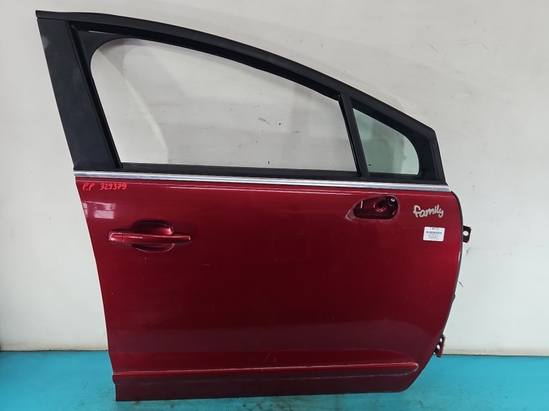 DRZWI PRZÓD PRAWE PASAŻERA Peugeot 5008 I 09-17 5d bordowy LKRD