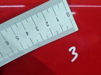 Błotnik przód prawy Peugeot 206 czerwony KKN