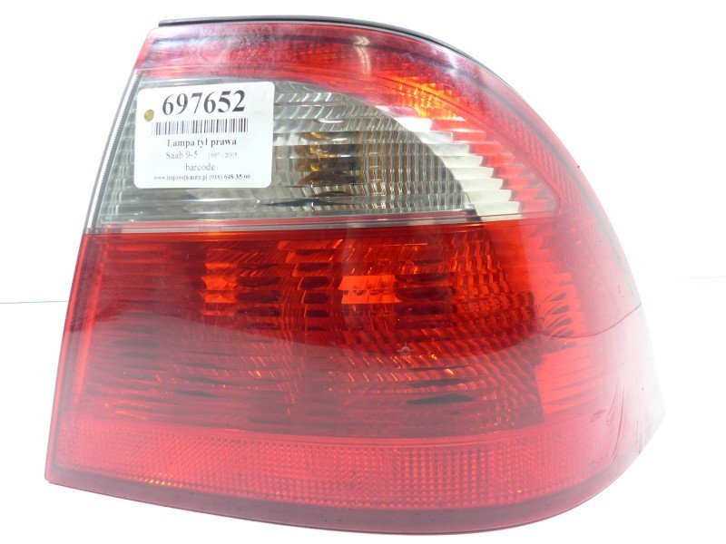 Lampa tył prawa Saab 9-5 sedan