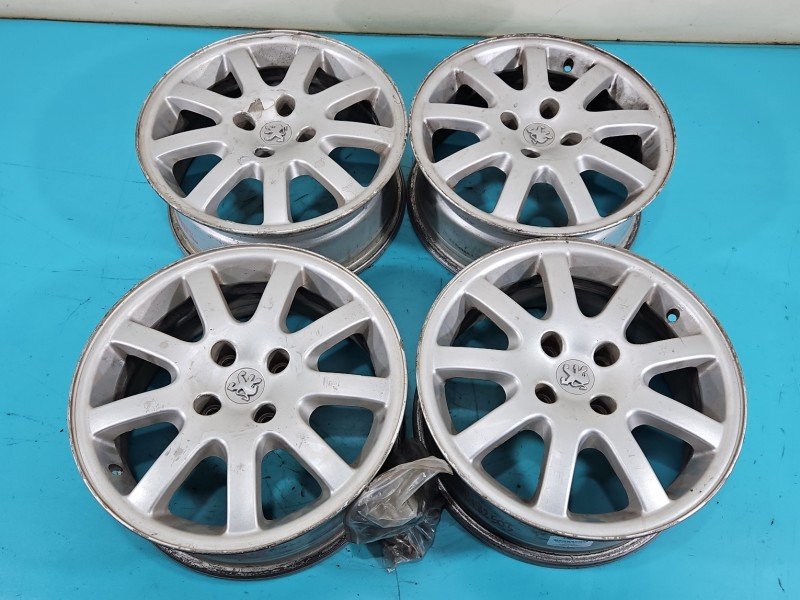 4X alufelgi felgi 16" komplet Peugeot 207 R16