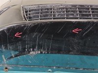 Zderzak przód Fiat Grande Punto czarny