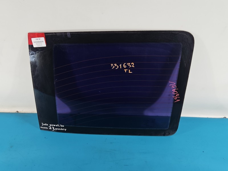 Szyba drzwi tył lewa Fiat Doblo I HB