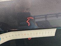 Drzwi tył prawe Mercedes W212 kombi 5d grafitowy 755