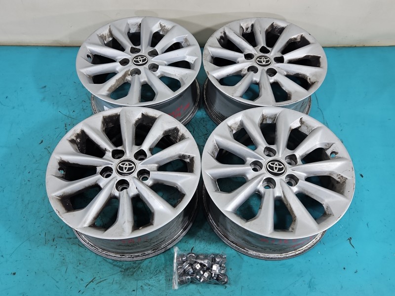 4X alufelgi felgi 16" komplet Toyota Corolla E21 19- R16