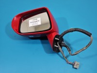 Lusterko lewe pin Honda Jazz II HB 5d kolor czerwony europa