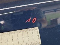 Drzwi tył lewe Ford Focus Mk3 kombi 5d granatowy BB
