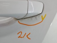 Drzwi tył lewe Skoda Octavia III HB 5d biały LF9E