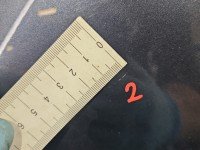 Błotnik przód lewy Citroen C4 picasso I 06-13 granatowy KEN - Enamel ICARE