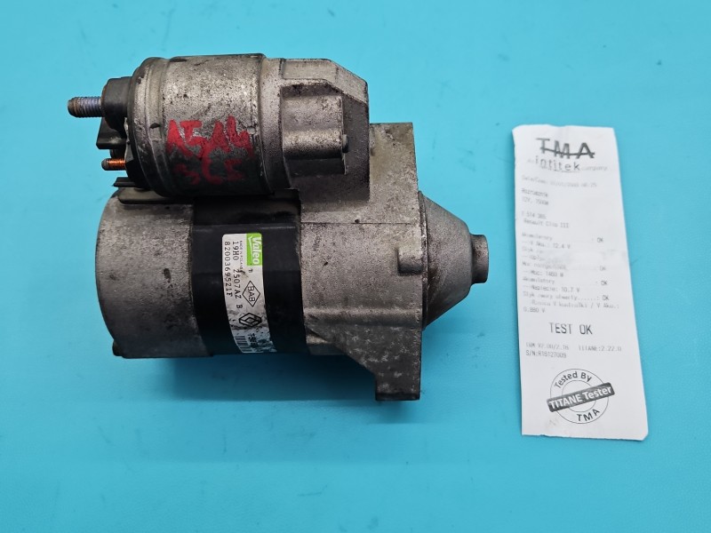 TEST Rozrusznik Renault Clio III 1.2 TCe 8200369521F